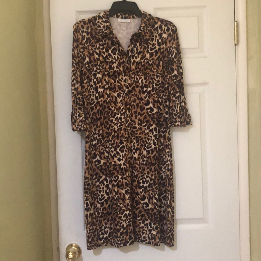 Charter Club Leopard Print Dress